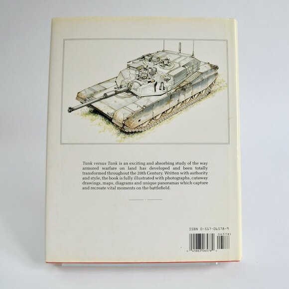Vintage 1991 "Tank Versus Tank" Illustrated Hardcover Book by Kenneth Macksey - Picture 5 of 5